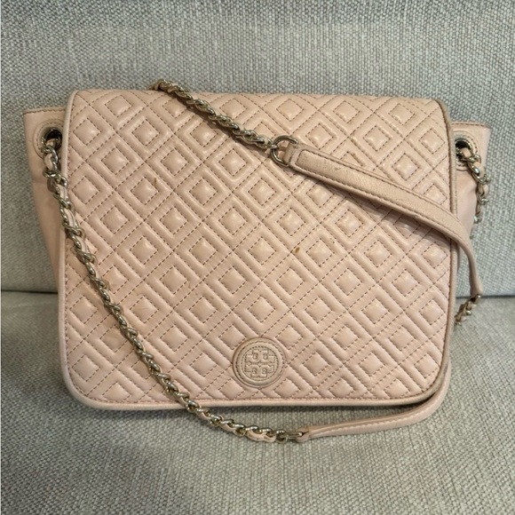 ✨LOW START✨Tory Burch Pink Quilted Chain Shoulder Bag. Rehab - Picture 10 of 16